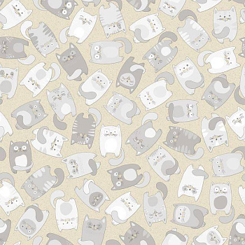 Линолеум бытовой "Синтерос" Комфорт Kitty 1 (3,5м) — фото и характеристики