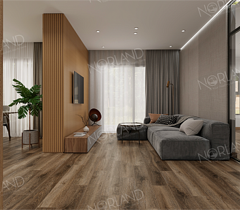 Каменно-полимерный ламинат SPC "Norland" Glomma (1220*183*4 мм) — фото и характеристики