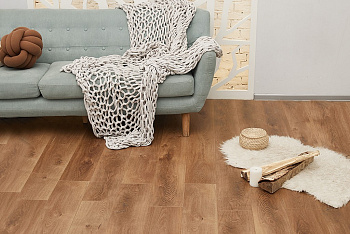 SPC ламинат "Alpine Floor" Дуб Насыщенный ABA (1524*180*8 мм) — фото и характеристики