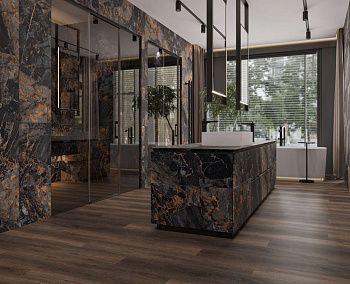 Кварцвиниловая плитка LVT "Alpine Floor" Дуб Левитан (1219*184*2 мм) — фото и характеристики