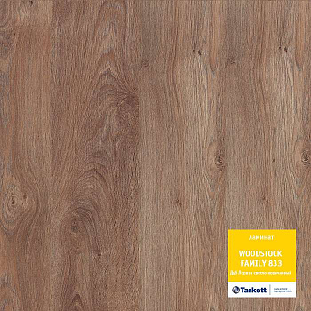Ламинат "Tarkett" Woodstock Family Дуб Лориэн светло-коричневый (1292*194*8 мм) — фото и характеристики